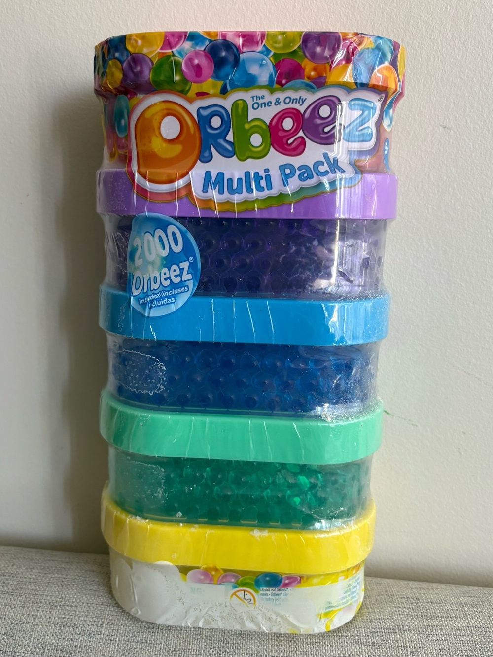 Orbeez 2,000 Multi Pack - Purple, Blue, Green, Yellow